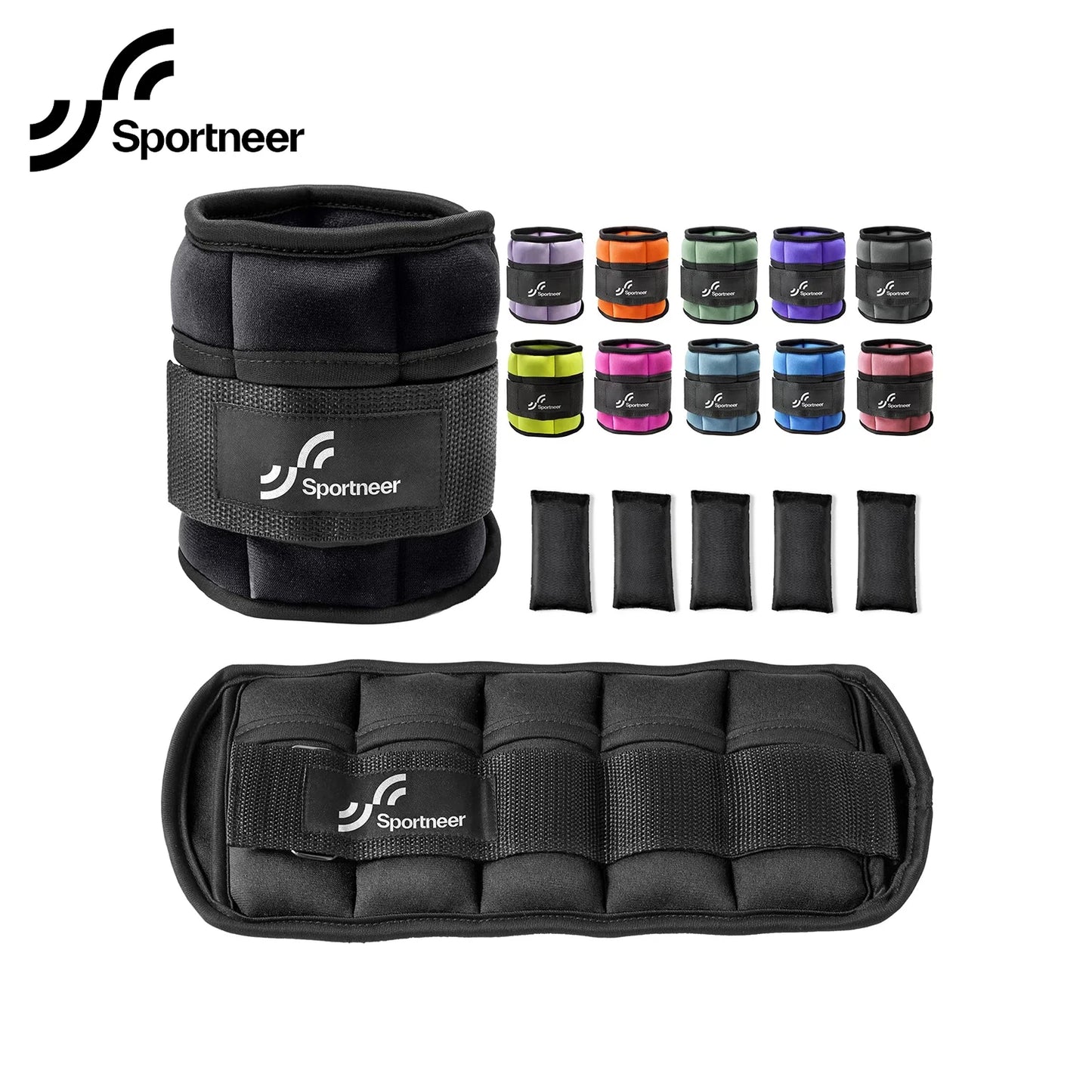 Adjustable Ankle Weights 1Pair 10lb
