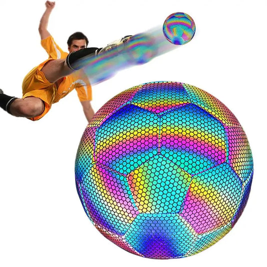 Reflective Football Luminous Soccer Ball Night