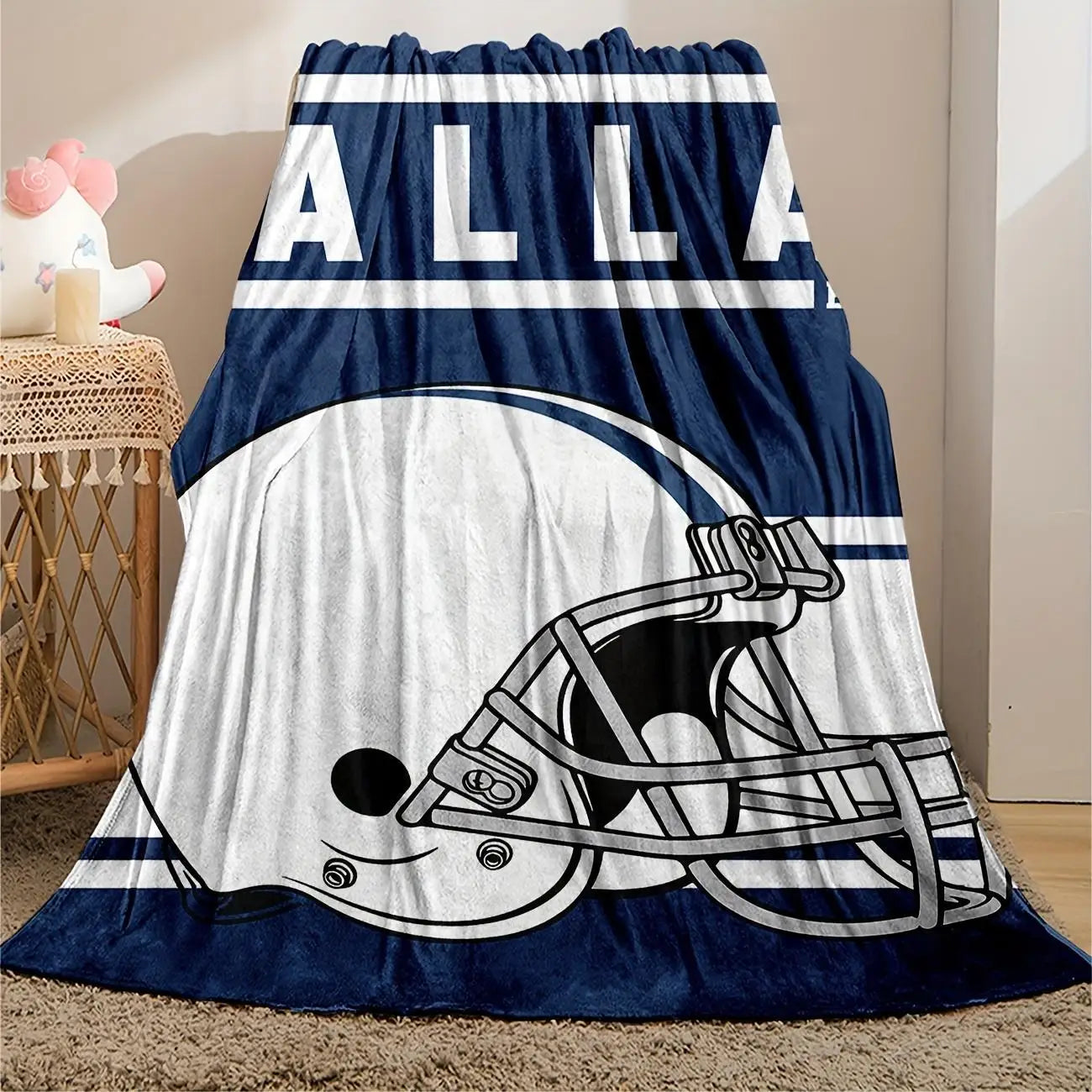 Super Soft Football Helmet Blanket