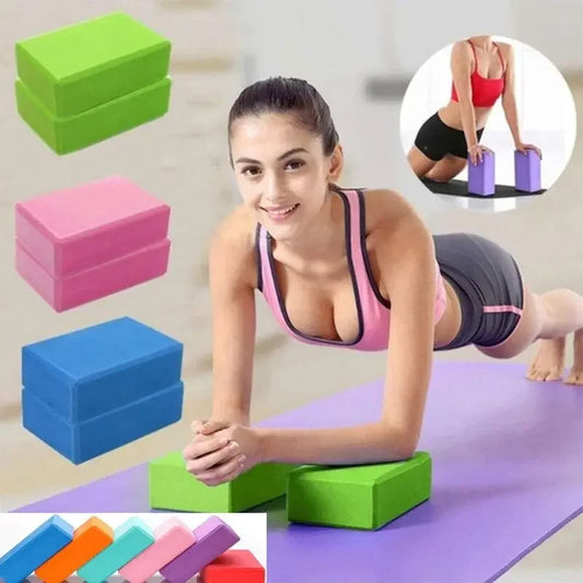 2PCS Yoga Block Brick Set
