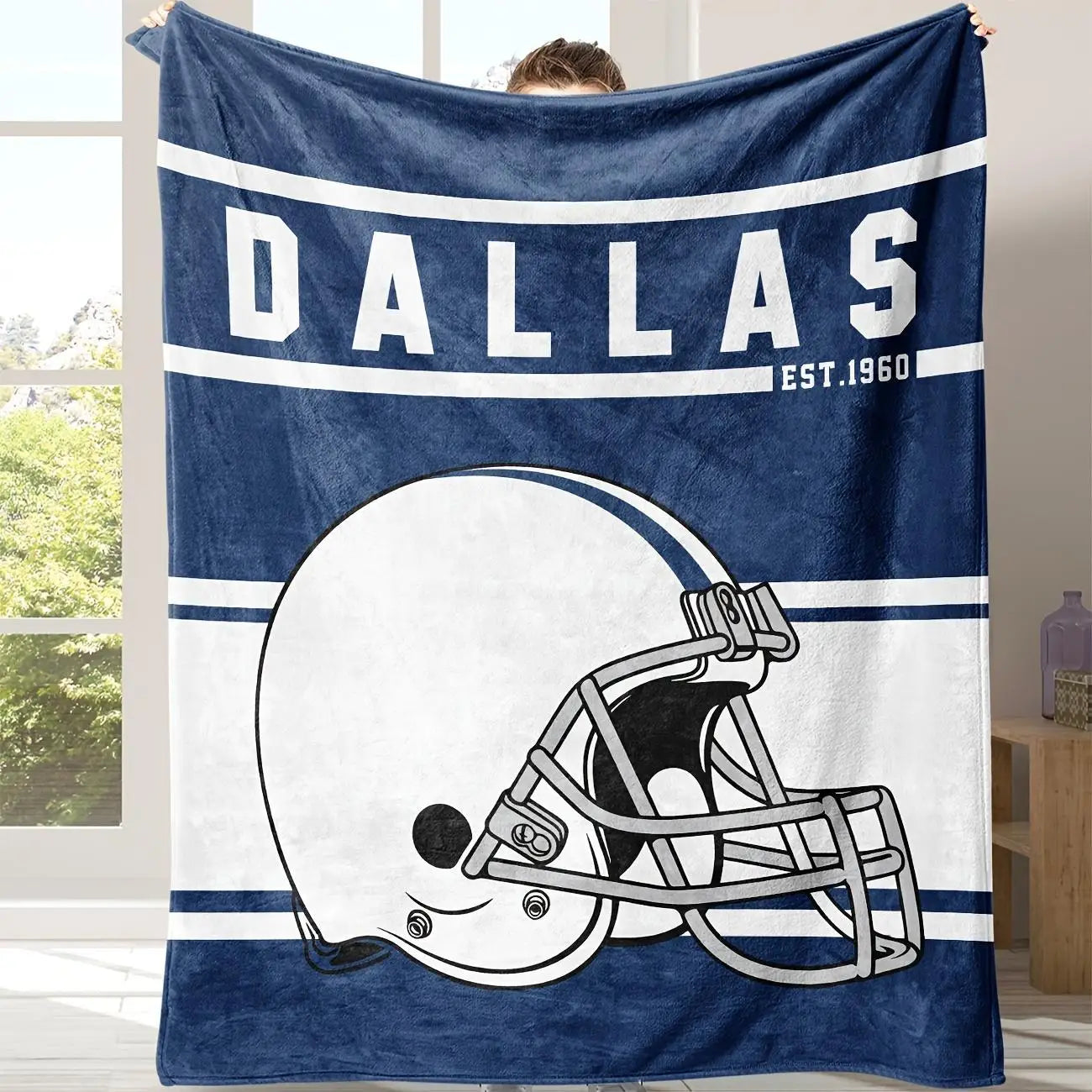 Super Soft Football Helmet Blanket